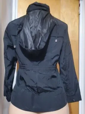 Cole Haan | Jackets & Coats | Cole Haan Black Rain Jacket With Defect ...